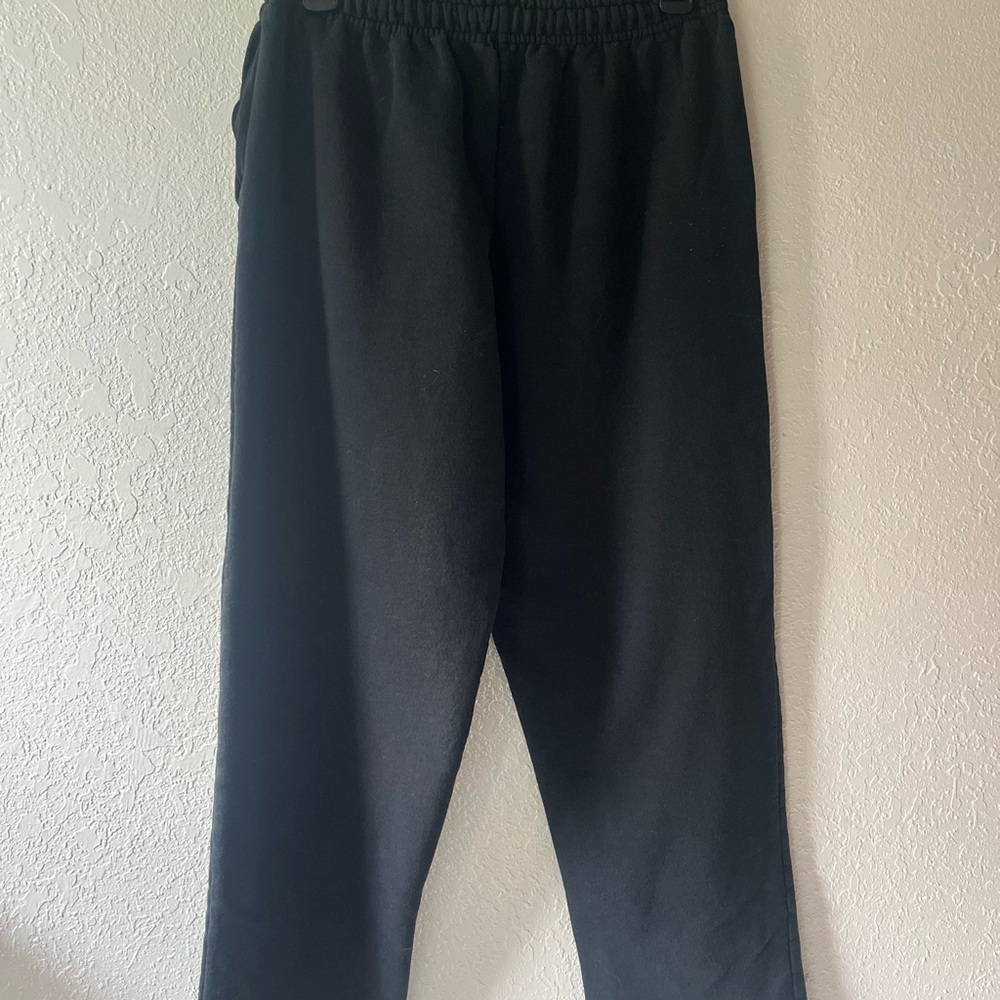 Gildan Black Sweatpants Relaxed Fit Joggers